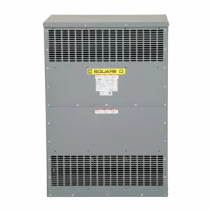 SQUARE D EX225T3H Three Phase Transformer, 120VAC/208VAC Wye, 150 Deg C Temp. Rise, Aluminum, Three, Floor | CU4GLC 45NZ34