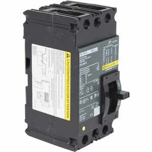 SQUARE D FHL26015 Leistungsschalter-Durchführung, 15 Ampere, 600 V Wechselstrom, 2p, 25 kaic bei 480 V | AG8NPG