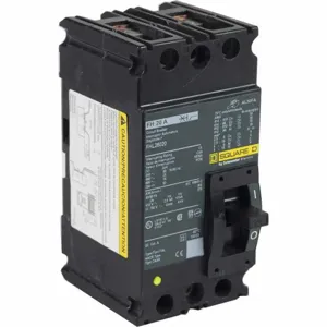 SQUARE D FHL26020 Circuit Breaker Feed-thru 20 Amp 600vac 2p 25kaic@480v | AG8NPH