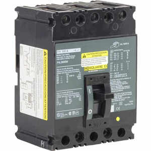 SQUARE D FHL36000M Leistungsschalter-Durchführung, 100 A, 600 V AC, 3-polig, 25 kaic bei 480 V | AG8NPT