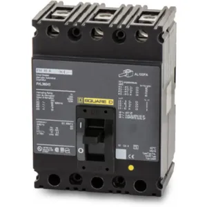 SQUARE D FHL36045 Circuit Breaker Feed-thru 45 Amp 600vac 3p 25kaic@480v | AG8NQA