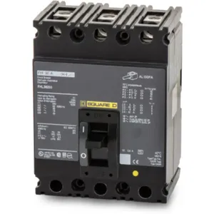 SQUARE D FHL36025 Circuit Breaker Feed-thru 25 Amp 600vac 3p 25kaic@480v | AG8NPW