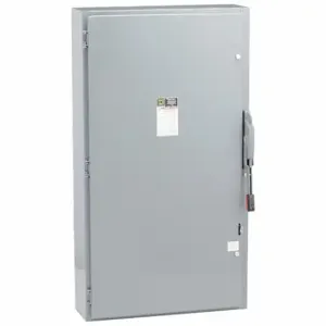 SQUARE D H326 Safety Switch, Fusible, 600 A, Three Phase, 240V AC, Galvanized Steel, Indoor | CU4GHA 2JYJ4