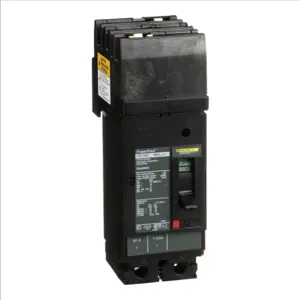 SQUARE D HDA260602 Molded Case Circuit Breaker, 600V, AC Phase, 14kAIC | CE6JLC