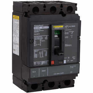 SQUARE D HJL36015 Leistungsschalter-Durchführung, 15 Ampere, 600 V Wechselstrom, 3-polig, 65 kaic bei 480 V | AG8PNK