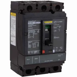 SQUARE D HGL36150 Circuit Breaker 150a 3p 600vac Lug | AF6PTG 1MAX3