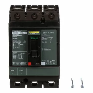 SQUARE D HDL36045 Circuit Breaker 45a 3p 600vac Lug | AF6PRH 1MAU8