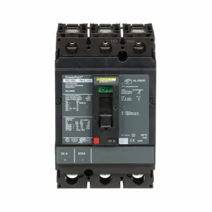 SQUARE D HDL36050 Circuit Breaker 50a 3p 600vac Lug | AF6PRJ 1MAU9