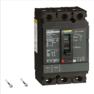 SQUARE D HDL36100SA PowerPact H Molded Case Circuit Breaker, 100A, 600VAC, 2 Pole | CE6JLH