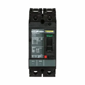 SQUARE D HGL26015 Circuit Breaker 15a 2p 600vac Lug | AF6PQN 1MAK8