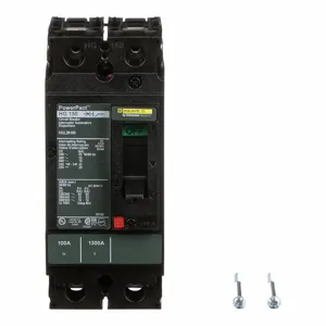 SQUARE D HGL26100 Circuit Breaker 100a 2p 600vac Lug | AF6PQY 1MAL8