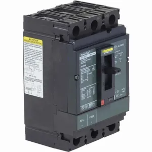 SQUARE D HGL36050 Circuit Breaker 50a 3p 600vac Lug | AF6PRZ 1MAW5