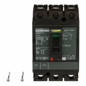 SQUARE D HGL36125 Circuit Breaker 125a 3p 600vac Lug | AF6PTF 1MAX2