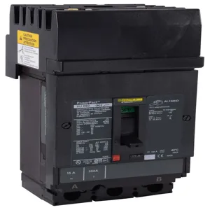 SQUARE D HJA260151 PowerPact Molded Case Circuit Breaker, A & B Phase, 25kAIC | CE6JNF