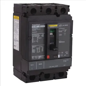 SQUARE D HJL36015 Circuit Breaker Feed-thru 15 Amp 600vac 3p 65kaic@480v | AG8PNK