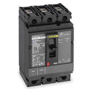 SQUARE D HJP36040 Molded Case Circuit Breaker, 40A, 600V, 65kAIC at 480V | CE6JNP