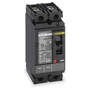 SQUARE D HLL26025 PowerPact Kompakt-Leistungsschalter, 25 A, 100 kAIC, 2P | CE6HCJ