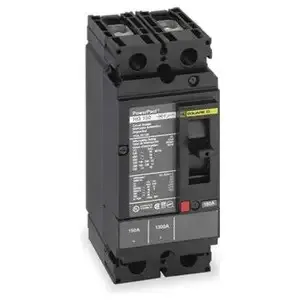 SQUARE D HLL26025 PowerPact Molded Case Circuit Breaker, 25A, 100kAIC, 2P | CE6HCJ