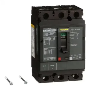 SQUARE D HLL36030 Circuit Breaker Feed-thru 30 Amp 600vac 3p 100kaic@480v | AG8PTW