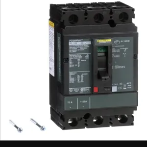 SQUARE D HLL36070 Circuit Breaker Feed-thru 70 Amp 600vac 3p 100kaic@480v | AG8PUC