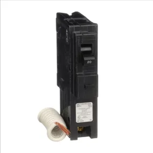 SQUARE D HOM120EPD Plug In Circuit Breaker Hom 20 Amp 120vac 1p 10kaic@120v | AG8PYW