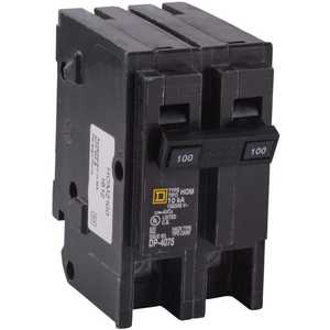 SQUARE D HOM2110 Plug In Circuit Breaker 110a 10ka 240v | AF9HDW 2GNX8
