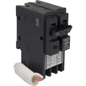 SQUARE D HOM220EPD Plug-In Circuit Breaker, HOM, 20A, 240VAC, 2P, 10kAIC@120V | AG8PZD