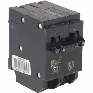 SQUARE D HOMT2020240 Plug In Circuit Breaker Hom 20 Amp 240vac 10kaic@240v | AG8PZN