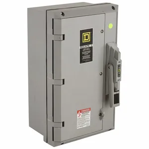 SQUARE D HU361DX Safety Switch, 600VAC/DC, 3 Position, 30A | AH2PBC 2JXU7