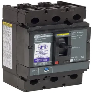 SQUARE D JDL36150SA PowerPact J Circuit Breaker, Thermal Magnetic, Shunt Trip | CE6HCQ