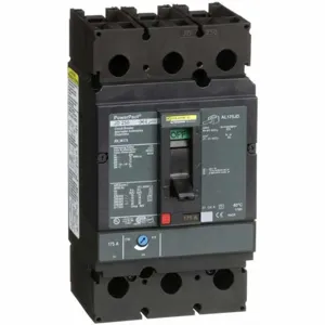 SQUARE D JDL36175 Circuit Breaker, 175 A, 3p, 600 VAC, Lug | AF6PTV 1MAZ6