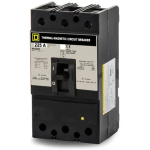 SQUARE D KAL26225 Circuit Breaker Feed-thru 225 Amp 600vac 2p 25kaic@480v | AG8QWP