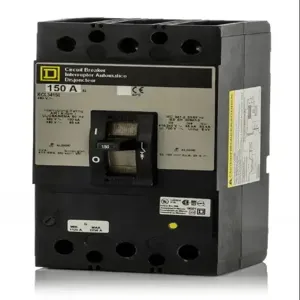 SQUARE D KCL34150 Circuit Breaker Feed-thru 150 Amp 480vac 3p 65kaic@480v | AG8QXX