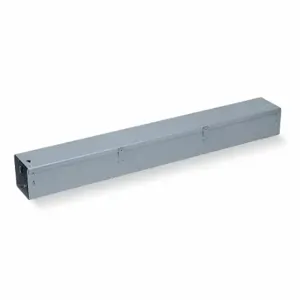 SQUARE D LDB43KO Straight Section Wireway, 4 Inch Width, 4 Inch Height, 16 ga Gauge, 1, Hinged Cover | CU4FCV 4B444