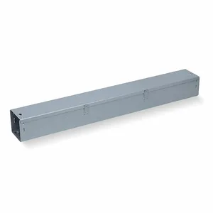 SQUARE D LDB42KO Straight Section Wireway, 4 Inch Width, 4 Inch Height, 24 Inch Length, 16 ga Gauge, 1 | CU4FCU 4B441