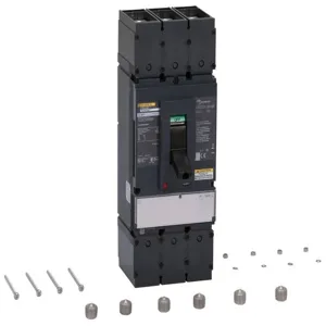 SQUARE D LGL36000S40X Automatic Molded Case Circuit Breaker, 400A, 600VAC | CE6HFG