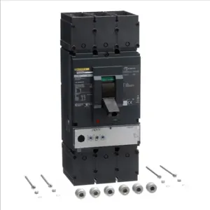 SQUARE D LGL36600U31X PowerPact L Circuit Breaker, MicroLogic 3.3S, Unit Mount | CE6HFC