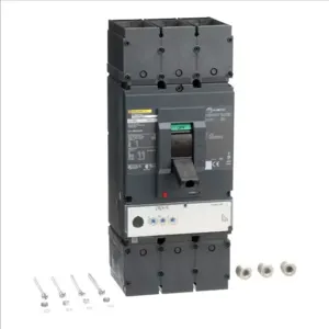 SQUARE D LGL36600U33X PowerPact L Circuit Breaker, MicroLogic 3.3S, Unit Mount | CE6HFD