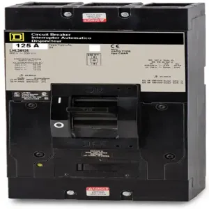 SQUARE D LHL36125 Circuit Breaker Feed-thru 125 Amp 600vac 3p 35kaic@480v | AG8RHZ