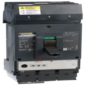 SQUARE D LJA36400CU31X PowerPact L I-Line Circuit Breaker, 400A, 600VAC, 3P | CE6HGD