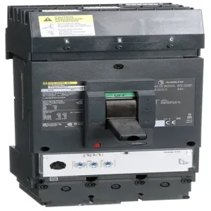 SQUARE D LJA36400CU33X PowerPact L I-Line Circuit Breaker, 400A, 600VAC, 3P | CE6HGC