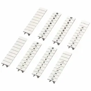 SQUARE D NSYTRAB530 Clip Inch Marking Strip, White | CU4FVC 795ZY0