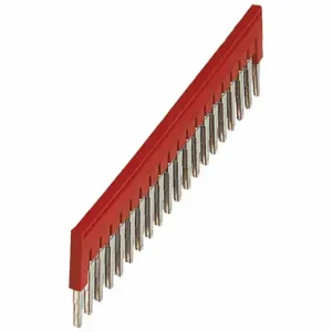 SQUARE D NSYTRAL420 Plug-In Bridge Jumper, Red, 20 Poles | CU4GBQ 796A69