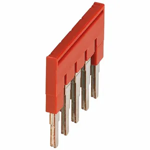 SQUARE D NSYTRAL45 Plug-In Bridge, Red, 5 Poles | CU4GBM 796A03