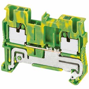 SQUARE D NSYTRP22PE Push-In Terminal, Push-In, 20 A Current, Grounding, Green/Yellow | CV3WEZ 796A08