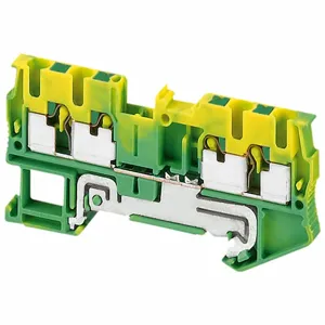 SQUARE D NSYTRP24PE Push-In Terminal, Push-In, 20 A Current, Grounding, Green/Yellow | CV3WEY 796A14