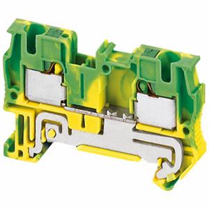 SQUARE D NSYTRP42PE Push-In Terminal, Push-In, 30 A Current, Grounding, Green/Yellow | CV3WGP 796A15