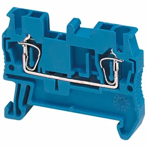 SQUARE D NSYTRR22BL Spring Terminal, Spring, 20 A Current, Pass-Through, Blue | CV3WFQ 796A32