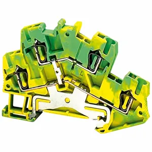 SQUARE D NSYTRR24DPE Spring Terminal, Spring, 20 A Current, Grounding, Green/Yellow, 28 Awg to 12 Awg Wire Size | CV3WFP 796A41