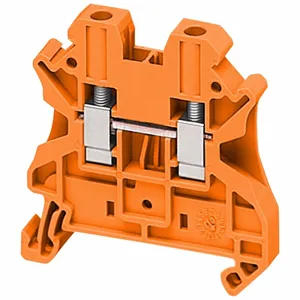 SQUARE D NSYTRV42AR Screw Terminal, Screw Clamp, 30 A Current, Pass-Through, Orange | CV3WFK 796A21